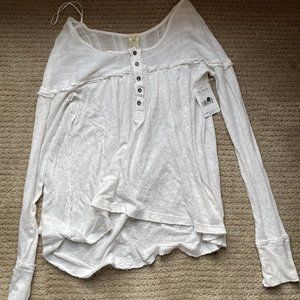 Free People Henley Top